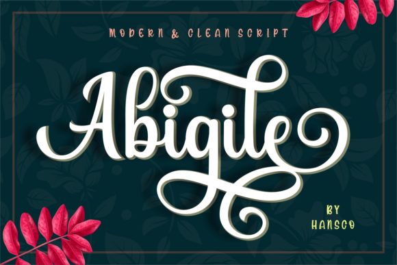 Abigile: A Modern Handwritten Font That Works Everywhere