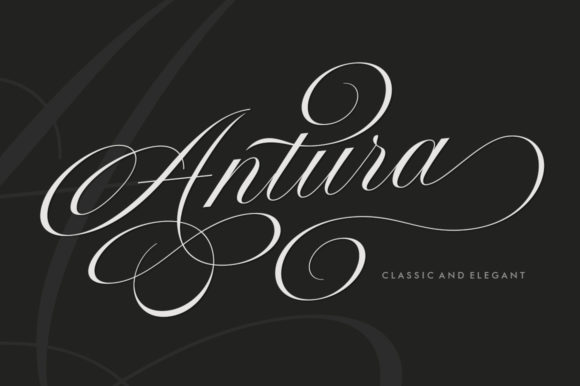 Antura Script: A Timeless Calligraphy Font for Modern Design