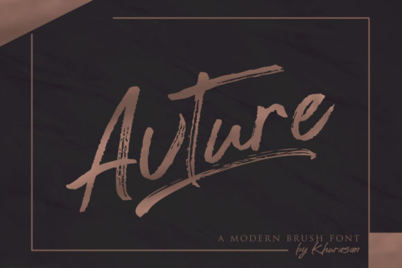 Avture: A Handwritten Font with Timeless Charm