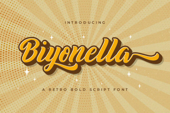 Biyonella: A Vintage Script Font That Elevates Your Branding