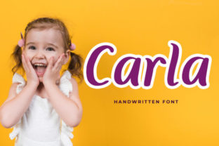 Carla – The Playful Font That Brings Color to Kids’ Projects