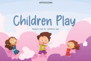 Children Play Font: A Simple and Versatile Choice for Kid-Friendly Designs