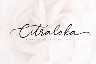 Citraloka: A Playful and Elegant Calligraphic Script for Creative Expression