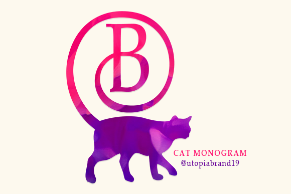 Discover the Timeless Charm of Cat Monogram in Creative Design