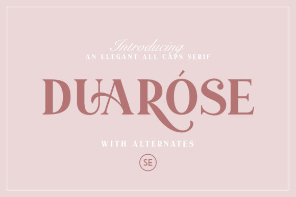 Duarose: The Elegant Serif Font That Elevates Every Design