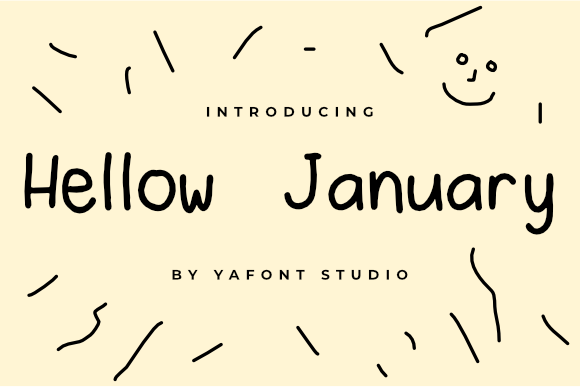 Hello January: The Casual Handwritten Font That Adds Personality to Your Designs