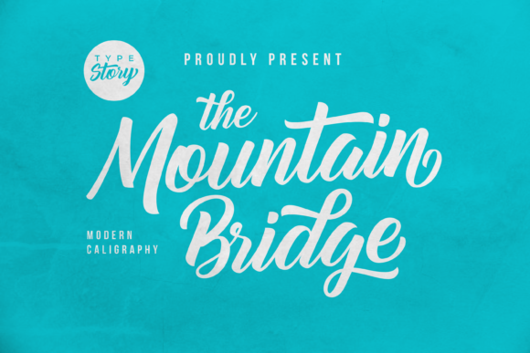 Mountain Bridge: A Bold Script Font with Versatile Appeal