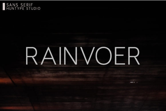 Rainvoer: A Sophisticated Sans Serif Font for Modern Design