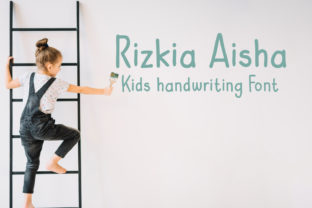 Rizkia Aisha Font for Playful Design