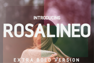 Rosalineo Extra-Bold: A Modern Typographic Evolution Inspired by Helvetica