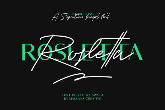 Rosletta Font: Elegant and Bold for Personalized Designs