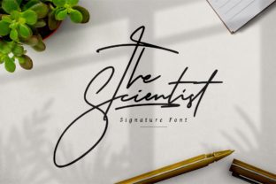 The Scientist: A Font That Merges Calligraphy with Contemporary Design