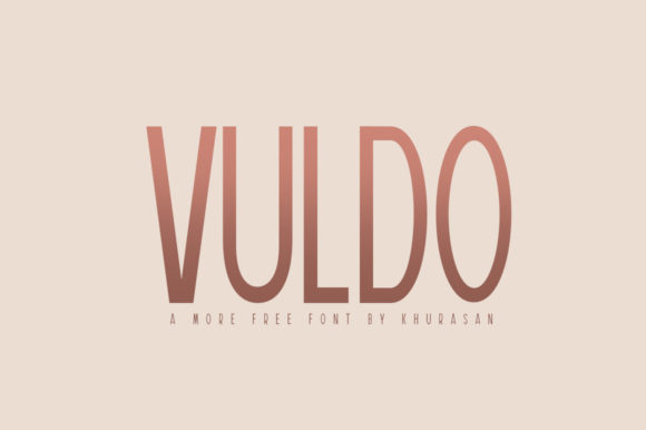 Vuldo Font: Modern Sans Serif for Bold Design